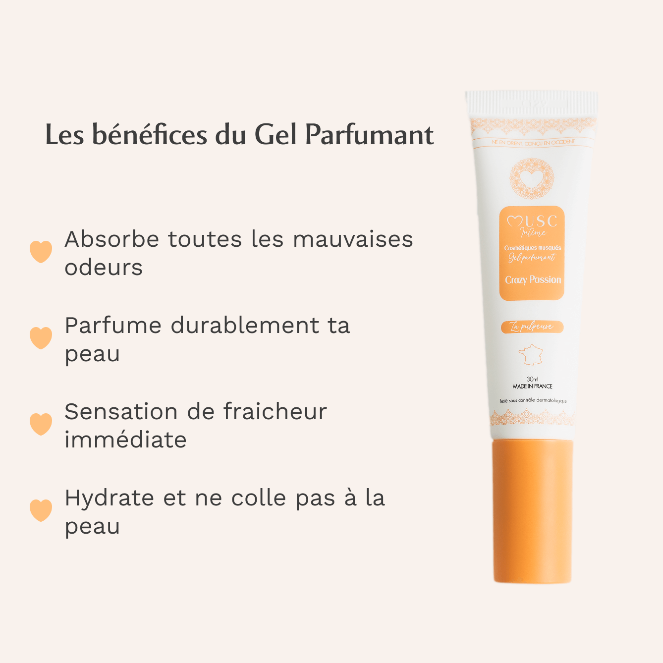 Gel parfumant la Pulpeuse - Crazy Passion