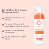 Mousse nettoyante Intime Hot Peach - la Charmeuse
